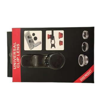 清倉 通用手機鏡頭適用於蘋果等 廣角微距魚眼萬能夾子三合壹 鑫弘-數碼配件