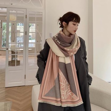 兩用ins秋冬季女士時尚圍巾披肩