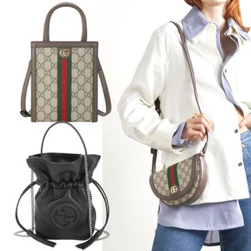 GUCCI 古馳 Ophidia / Blondie GG 經典老花 衍縫手提/斜背包-3款可選