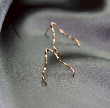 許願骨系列 / 大-許願骨耳環 / 銀飾 禮物