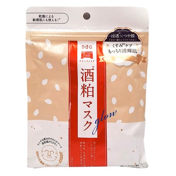 pdc 酒粕透肌面膜 Glow 7片 深層保濕透亮 打造水嫩美肌  1包