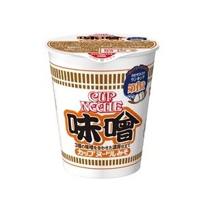 × 日清　カップヌードル　味噌　８３ｇ×6個