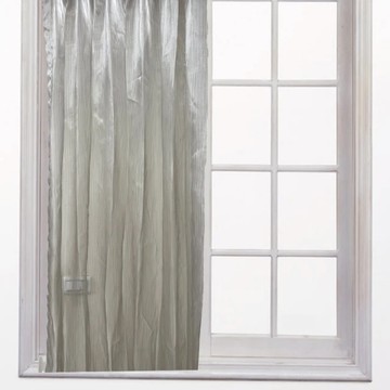 J&N 亞德線條窗紗拉摺簾 270 x 165cm 灰黑色