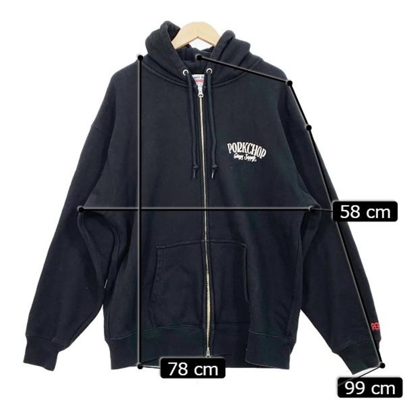 ポークチョップ ガレージサプライ ZIP UP HOODIE ジップ