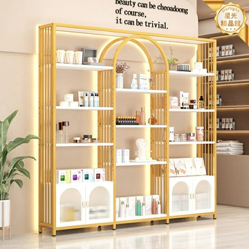 【商用陳列專家】展示櫃 樣品櫃 陳列架 展示架 展櫃 貨架 化妝品展示 超市商用 美容院專用 多層分區 透明可視 模型擺件