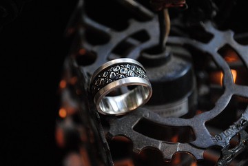 一本 /手工銀飾/戒指/白駒過隙/鱷