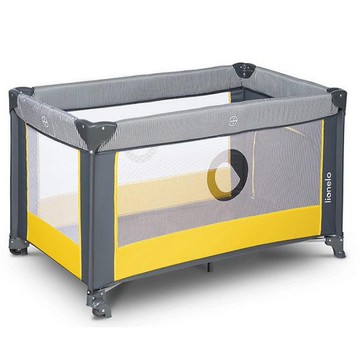 芬蘭Lionelo Stefi 二合一遊戲嬰兒床(旅行嬰兒床)(5903771700016檸檬黃)2280元