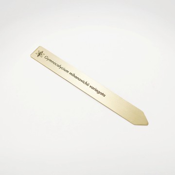 手工金屬植物名牌│花牌│學名牌 (可完全客製化)