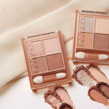 [快速出貨]【CEZANNE】浪漫3D眼影盤 四色眼影盤 珠光 霧面 清透