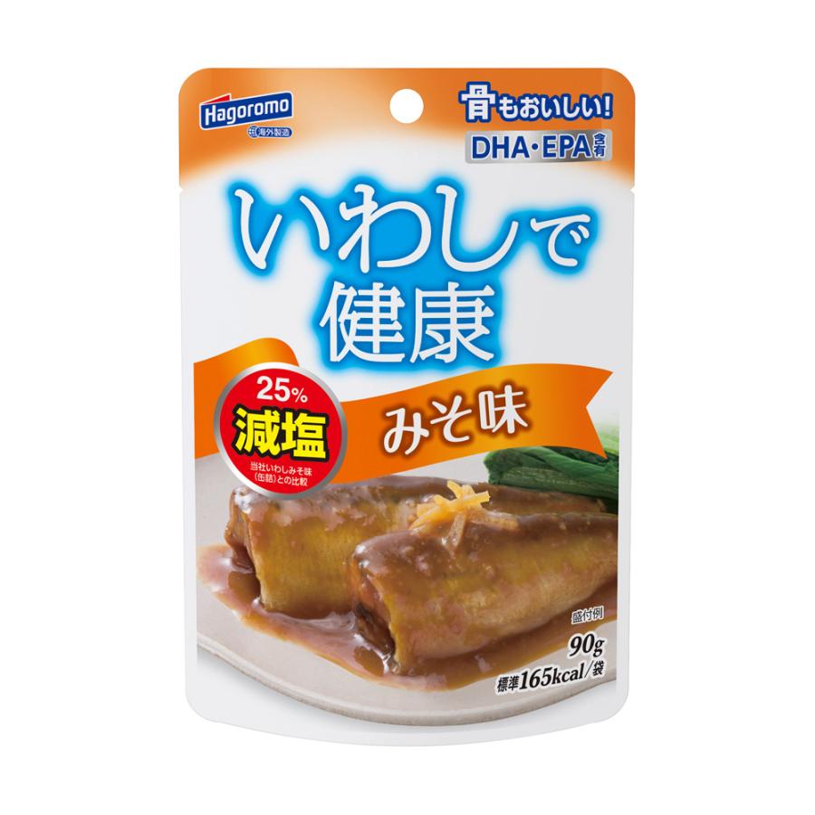 はごろもフーズ いわしで健康　みそ味（パウチ） 90g×6個