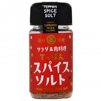 メーカ直送品・代引き不可　丸正醸造 てっぱんスパイスソルト 75g×12ボトル　割引不可