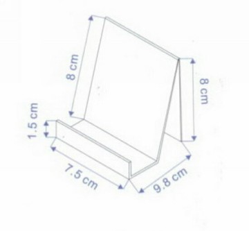 徠福 手機專用展示架( 7.5*9.8*8 cm 厚3mm )NO.3200 / 個【APP滿額下單4%點數(單一帳號最高1000點)】7/31止