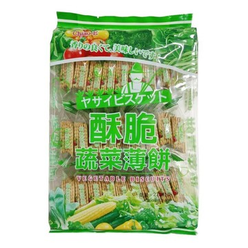 巧益 酥脆薄餅-270g(蔬菜) [大買家]