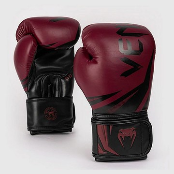 Venum 挑戰者3.0 拳擊手套 酒紅 VENUM-03525-199