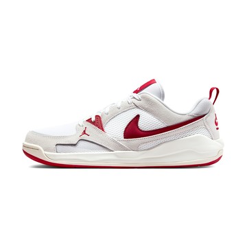 Nike Jordan CMFT ERA 男鞋 白紅色 運動 麂皮 網布 透氣 喬丹 休閒鞋 HJ6777-116