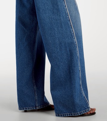 Jean Paul Gaultier Belted high-rise wide-leg jeans