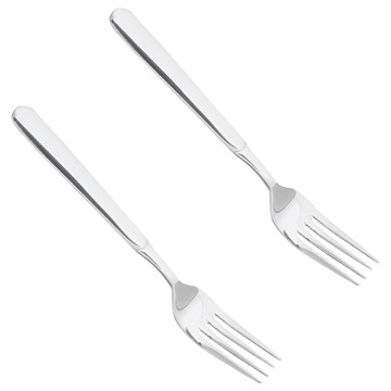 Axis 艾克思 316不鏽鋼餐具叉子 醫療鋼材質 SGS國際認證 鏡面拋光設計 加厚手柄  2支