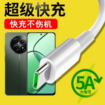 光界適用realme真我12數據線RMX3866快充閃充typeC手機傳輸線通用車載加長充電器線