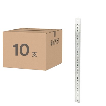 小麥購物 不鏽鋼直尺 30cm 23g  10支  Y336