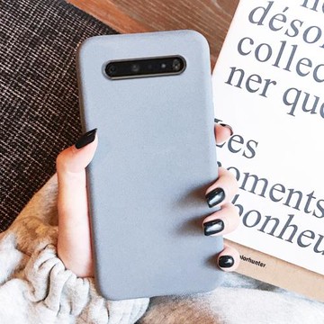 適用LG V60 5G版手機殼。超薄磨砂硅膠軟殼LGV60攝像頭全包防摔保護套v60簡約純色新品潮流個性時尚男女款