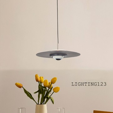 藝術灰手掃調光 LED 10W 吊燈(可隨意升降)  E02-52-196-1