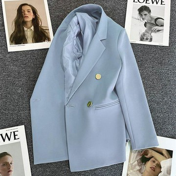 台灣现貨 簡約高級感西服 春秋款西服外套 休閒西服 女氣質顯瘦西服 時尚西服外套 百搭西服 通勤西服上衣
