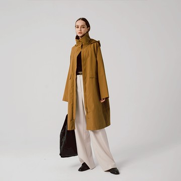 INC/REPURPOSE 女裝防風防水輕機能長版外套(3色) - 黑色-M