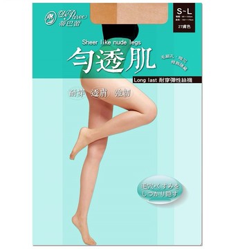 蒂巴蕾勻透肌耐穿彈性絲襪（FP1770#膚）