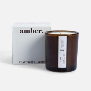wxy Amber 琥珀蠟燭(S)-絲絨木 & 琥珀