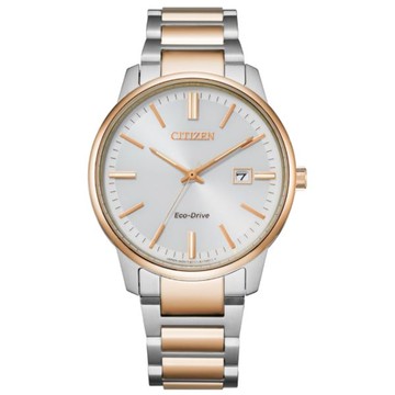 CITIZEN星辰錶 BM7526-81A 現代簡約光動能腕錶/ 白面39mm