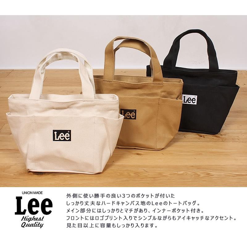 Lee リー ポケットミニトート キャンバス トートバッグ QPER60