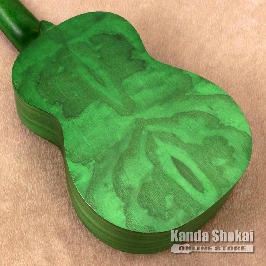 Ohana Ukuleles オハナウクレレ ソプラノサイズ ウィロー Green SK-15W