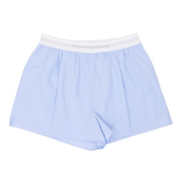 alexanderwang 藍色有機棉短褲