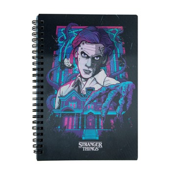 官方授權｜STRANGER THINGS 怪奇物語系列｜Vecna 變幻封面透鏡筆記本 (代理商公司貨)