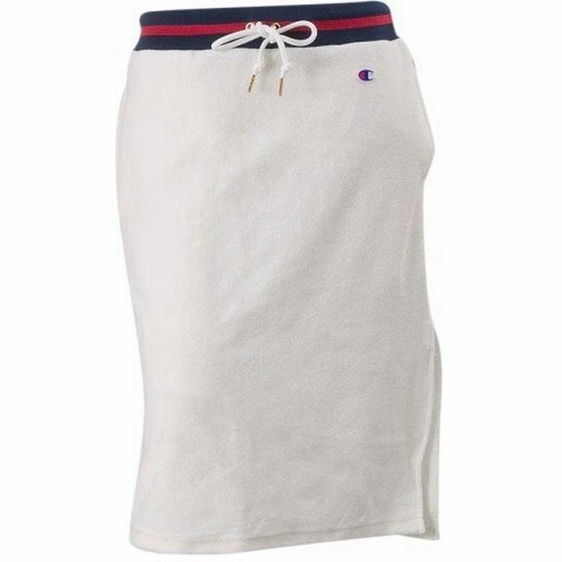 レディース Champion チャンピオン W スリットロングスカート Cw Ms508 ホワイト 通販 Lineポイント最大0 5 Get Lineショッピング