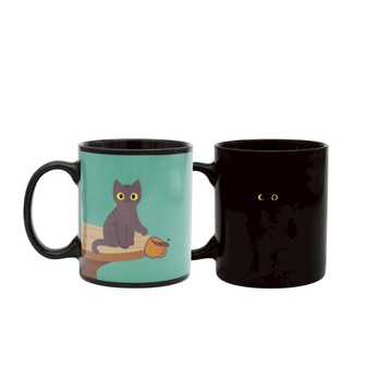 淘氣貓咪熱感應馬克杯 | 原裝進口 台灣現貨 獨家代理 春節送禮 新年禮物