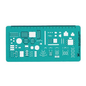徠福 電氣符號定規 TP-461A / 片