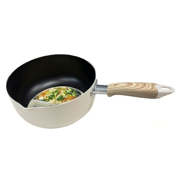 Green Bell 綠貝 沐森合金不沾湯鍋  米色  1個  20cm