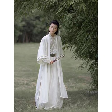 云舒記【梵音】原創宋制漢服情侶套裝刺繡俠客風古裝學生男女同款