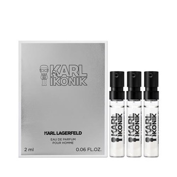 KARL LAGERFELD 時尚大帝極光銀淡香精(2ml)X3-香水隨身針管試香