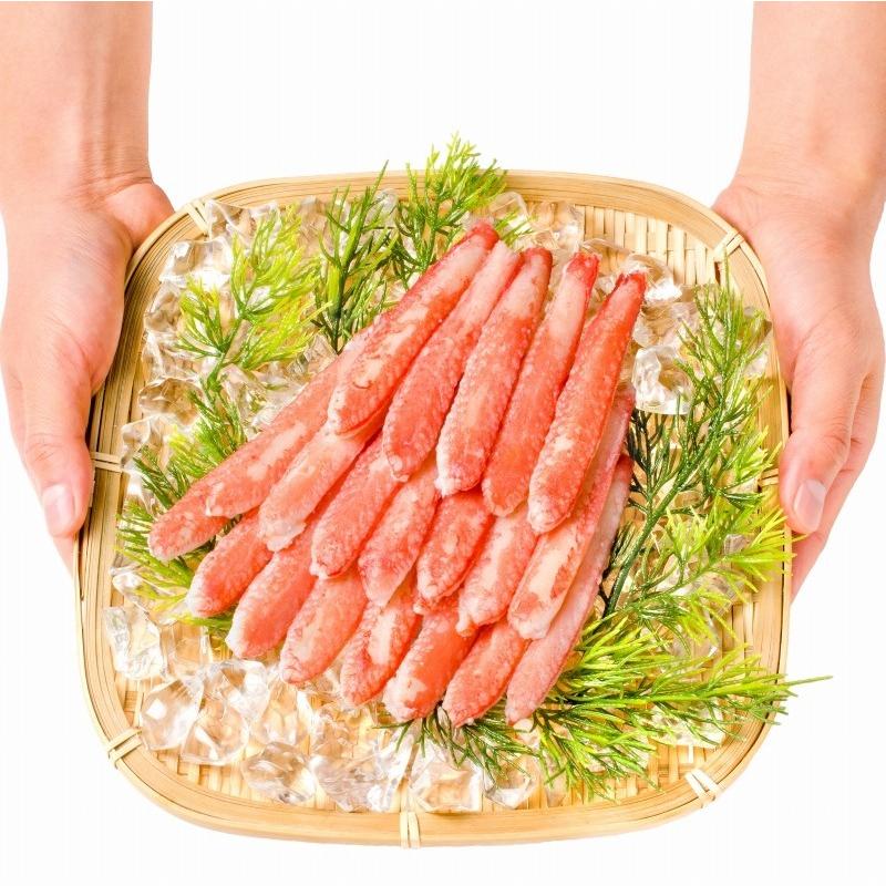 ずわいがに ズワイガニ 棒肉 300g 20本 (かに カニ 蟹) むき身 ポーション ボイル 冷凍 おせち 単品おせち 海鮮おせち