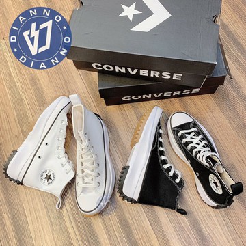 帝安諾實體店面 Converse Run Star Hike JW anderson 平民款 鋸齒 厚底 帆布鞋 紅藍綠