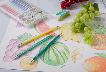 利百代 CC-864 可擦色鉛筆12色