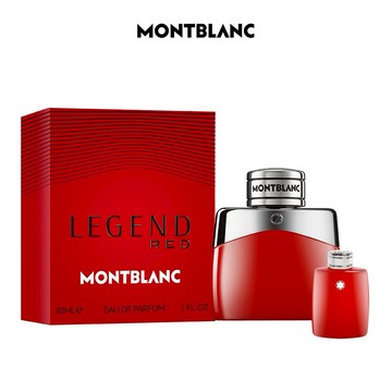 紅運加持【MONTBLANC萬寶龍】傳奇烈紅男性淡香精30ml(贈小香乙瓶)