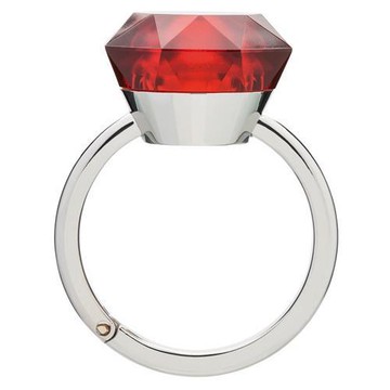 [REFLECTS]LED戒指隨身包袋掛勾(紅)