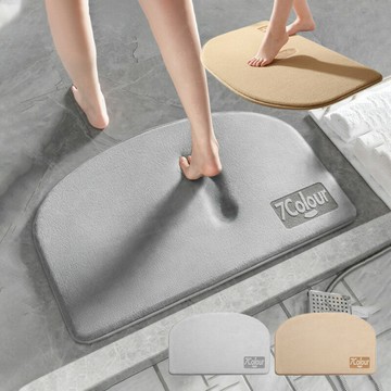 記憶棉吸水地墊 多規格 滲透速乾 腳踏墊 門墊 防水地墊 珊瑚絨地墊 防滑地墊 浴室地墊【ZN0301】《約翰家庭百貨