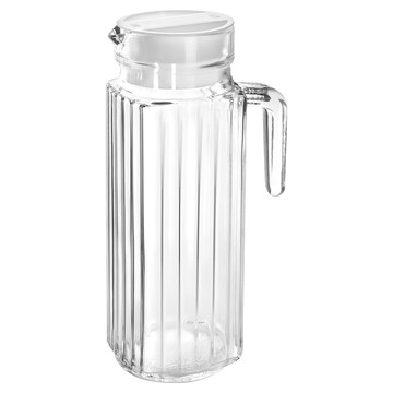 ibili 玻璃冷水瓶 豎紋  透明色  1L  1個