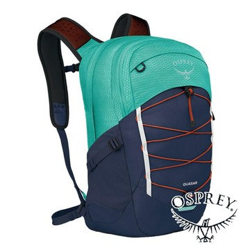 【美國 OSPREY】Quasar 26 休閒 背包 26L 『夢幻綠/鯨魚藍』10004599 背包.健行.多口袋.出國旅行.旅遊.登山.露營.戶外
