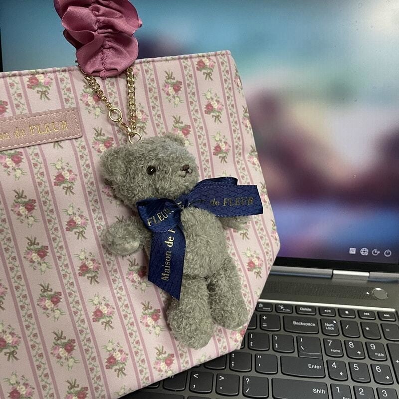 【新品タグ付】まめゴマ　ぬいぐるみ　カラフル　飾りケース付き　ストラップ まめゴマ 3点 アイラブふよふよ くらげ 風船レインボー メンダコ
