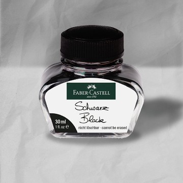 Faber-Castell 30ml-黑色墨水(原廠正貨)